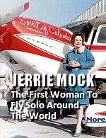 In 1964 an Ohio woman took up the challenge that had led to Amelia Earhart's disappearance.